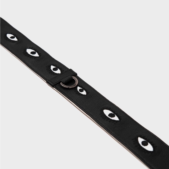 New bucket back from Min & Mon NY. Black leather with embroidered flying tiger - Picture 2 of 2